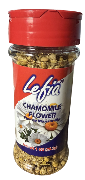 Lefia Chamomile Flower flor de Manzanilla Whole 100%Natural (1 Oz)
