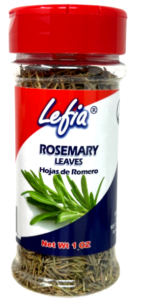 Lefia Organic Rosemary Leaves, 1 oz -Hoja de romero