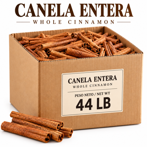LEFIA CANELA ENTERA WHOLE CINNAMON 44 LB