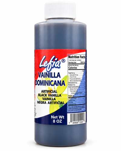 LEFIA VAINILLA NEGRA DOMINICANA 8 OZ