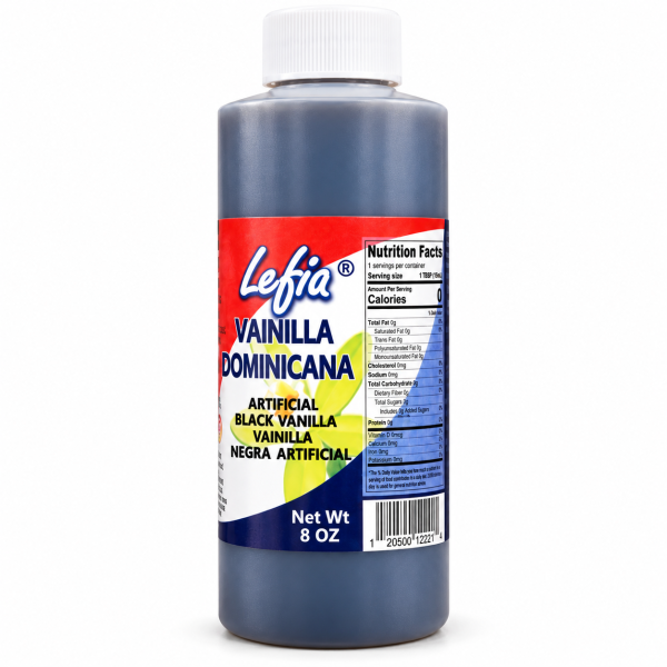 LEFIA VAINILLA NEGRA DOMINICANA 8 OZ