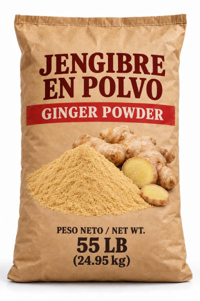LEFIA GENGIBRE EN POLVO / GINGER POWDER 55 LB