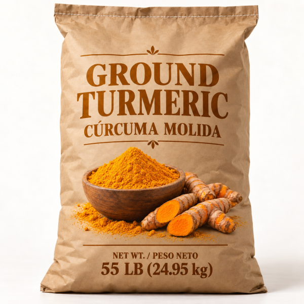 LEFIA GROUND TURMERIC CURCUMA MOLIDA 55 LB
