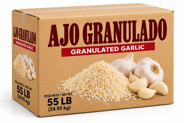 LEFIA AJO GRANULADO / GRANULATED GARLIC 55 LB