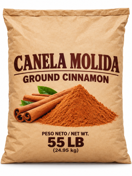 LEFIA CANELA MOLIDA / GROUBD CINNAMON 55 LB